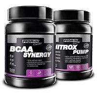 Akce: BCAA Synergy + Nitrox Pump - Prom-IN 550 g + 750 g Melon