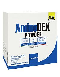 AminoDEX POWDER NEW - Yamamoto 24 bags x 8 g Lemon-Lime