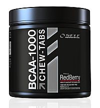 BCAA-1000 Chew-Tabs od Self OmniNutrition 120 tbl. Ľadový čaj-broskyňa