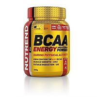 BCAA Energy Mega Strong Powder - Nutrend 500 g Raspberry