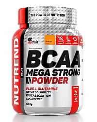 BCAA Mega Strong Powder od Nutrend 1 dávka 10 g Pomaranč