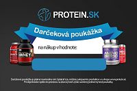 Dárková poukázka na nákup od Protein.sk 200 €