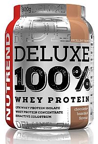 Deluxe 100% Whey Protein - Nutrend 2250 g Pudingová vanilka