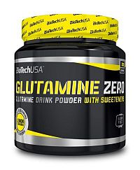 Glutamine Zero - Biotech USA 600 g Broskyňa+Ľadový čaj