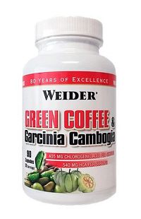 Green Coffee + Garcinia Cambogia - Weider 90 kaps.