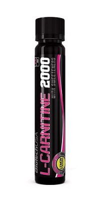 L-Carnitine Ampule 2000 - Biotech USA 25 ml. Ampulka Zelený čaj