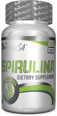 Spirulina - Biotech USA 100 tbl.
