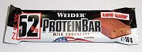 Tyčinka: 52% Protein Bar - Weider 50 g Peanut+Caramel 