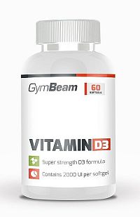 Vitamin D3 - GymBeam 120 kaps.
