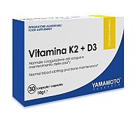 Vitamina K2 + D3 - Yamamoto 30 kaps.