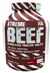 Xtreme BEEF Protein od Fitness Authority 1800 g Banán