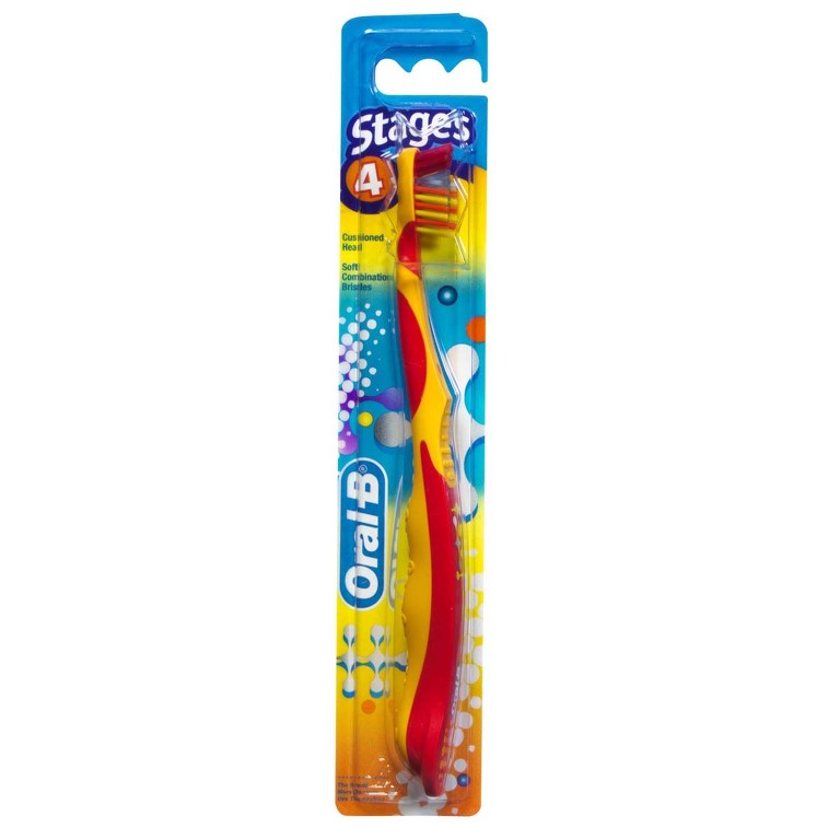 Oral-B dětský zubní kartáček Stage 4, pro děti od 8 let