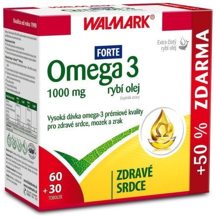 Walmark Omega 3 Forte tob.60+30